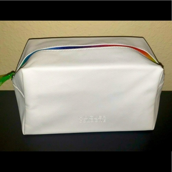 Mugler White Rainbow Pouch NWT - Picture 2 of 4